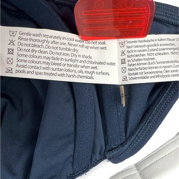 Seafolly Block Party Bikini Top 6 F Cup - Picture 8 of 8